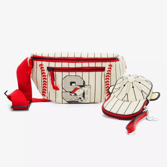 Peanuts Snoopy Baseball Striped Belt Bag - BoxLunch
Exclusive - Picture 5 of 6